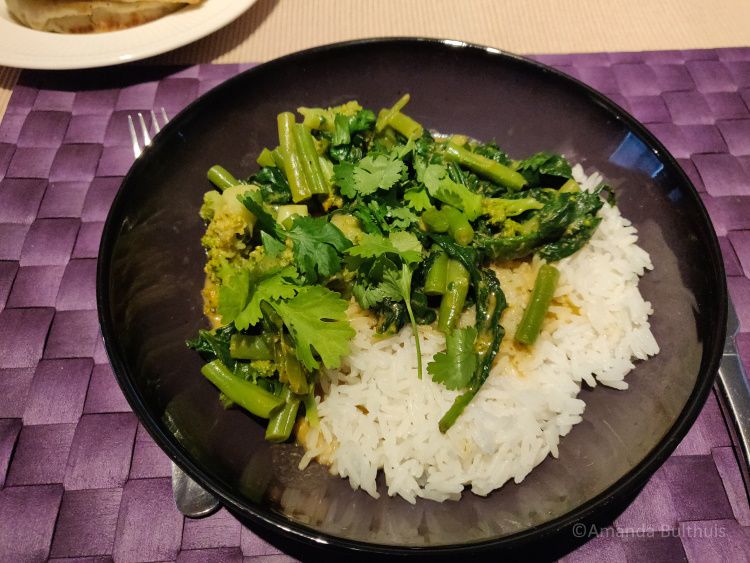 Curry met groente -week 28 - 2022