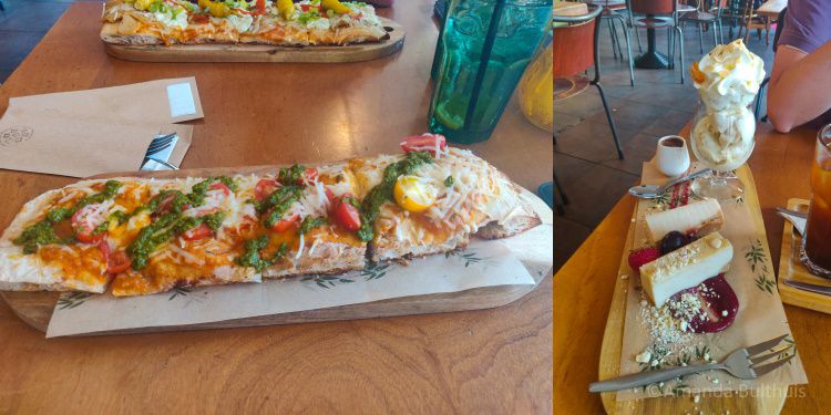 Vegan pizza en toetjes bij Calypso Eindhoven