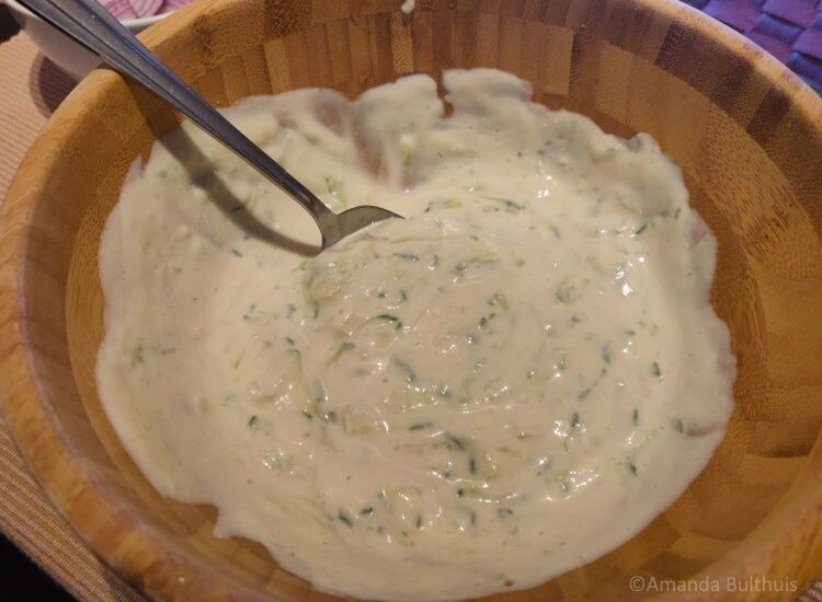 Vegan tzatziki