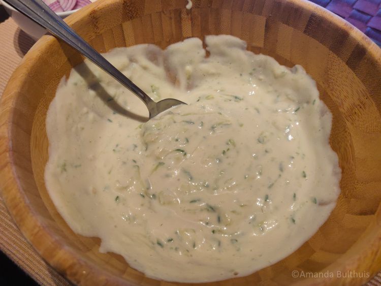 Vegan tzatziki