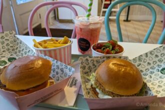 Vegan in Londen bij Neat Burger