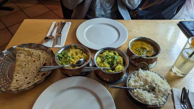 Vegan Indiaas eten bij Sagar in Londen