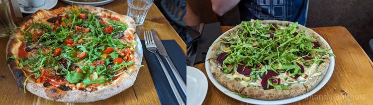 Vegan pizza in Bath