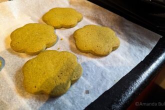 Vegan matcha koekjes