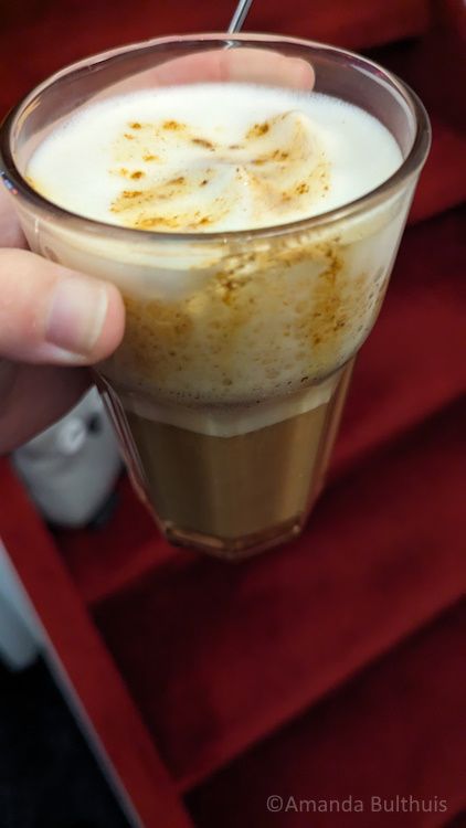 Vegan chai latte