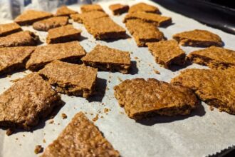 Vegan speculaasbrokken