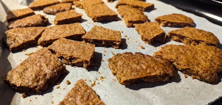 Vegan speculaasbrokken