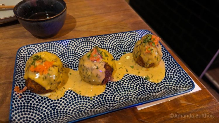 Vegan sushibar Amsterdam - Vegan Takoyaki