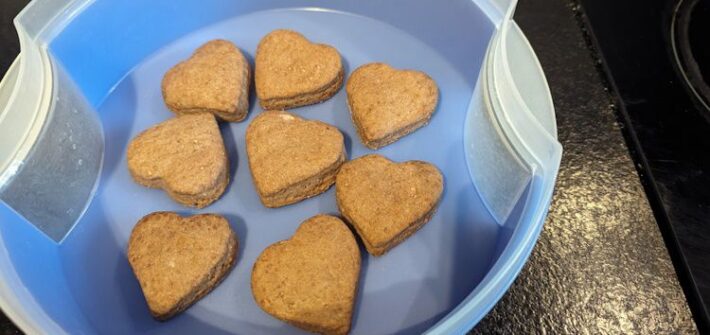 Cacao kokos koekjes gemaakt met kokosolie