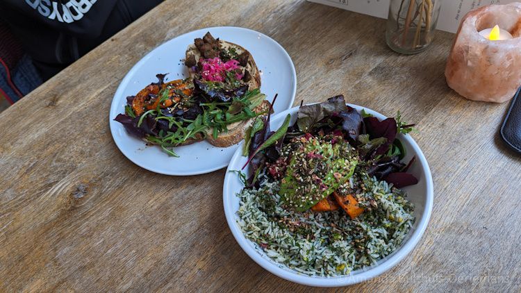 Vegan lunch bij Den Haag